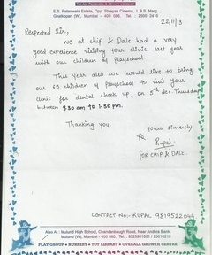 TESTIMONIAL  CHIP & DEL