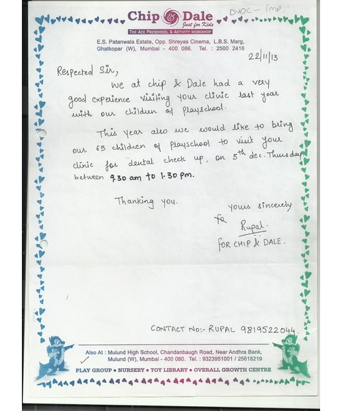 TESTIMONIAL  CHIP & DEL